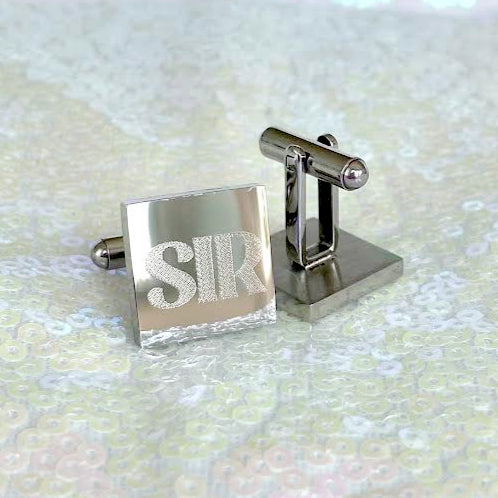 Discreet BDSM Sir Steel Cuff Links Cuff Links Restrained Grace
