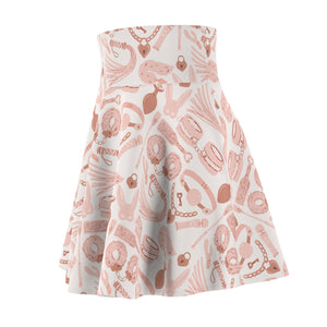 Blush Pink Kink Swing Skirt Skirt Restrained Grace