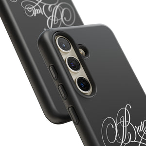 Brat Calligraphy Phone Case Phone Case Restrained Grace