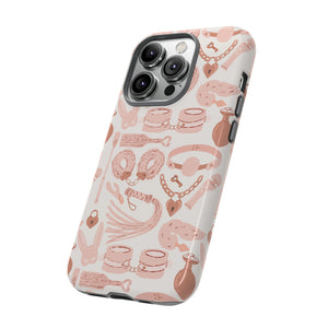 Blush Pink Kink Phone Case Phone Case Restrained Grace