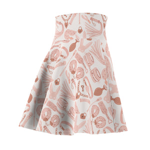 Blush Pink Kink Swing Skirt Skirt Restrained Grace