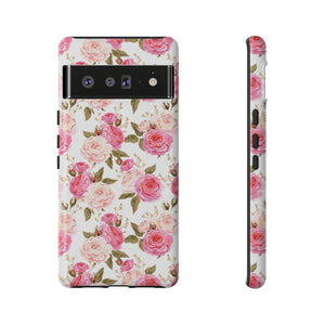 Cabbage Rose Floral Cottagecore Phone Case Phone Case Restrained Grace