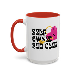 Self Owned Sub Club Mug Mug Restrained Grace 15oz Red