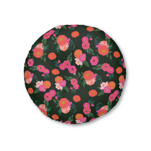 Miss Kit Floral Tufted BDSM Kneeling Cushion Cushion Restrained Grace