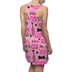 Bimbo Doll Fetish Racerback Nightie Dress Restrained Grace XS