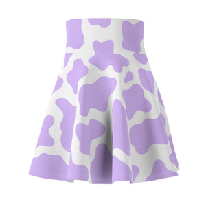 Lavender Cow Swing Skirt Skirt Restrained Grace