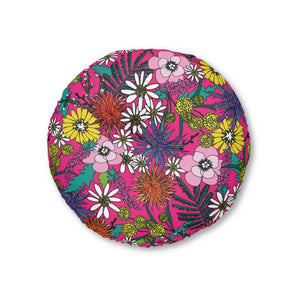 Shaggin' Wagon Floral Tufted BDSM Kneeling Cushion Cushion Restrained Grace