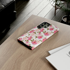 Cabbage Rose Floral Cottagecore Phone Case Phone Case Restrained Grace