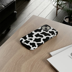 Cow Print Phone Case Phone Case Restrained Grace