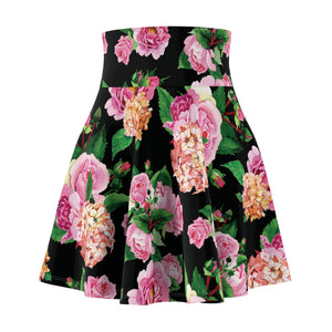 Sweet Wendie Floral Swing Skirt Skirt Restrained Grace