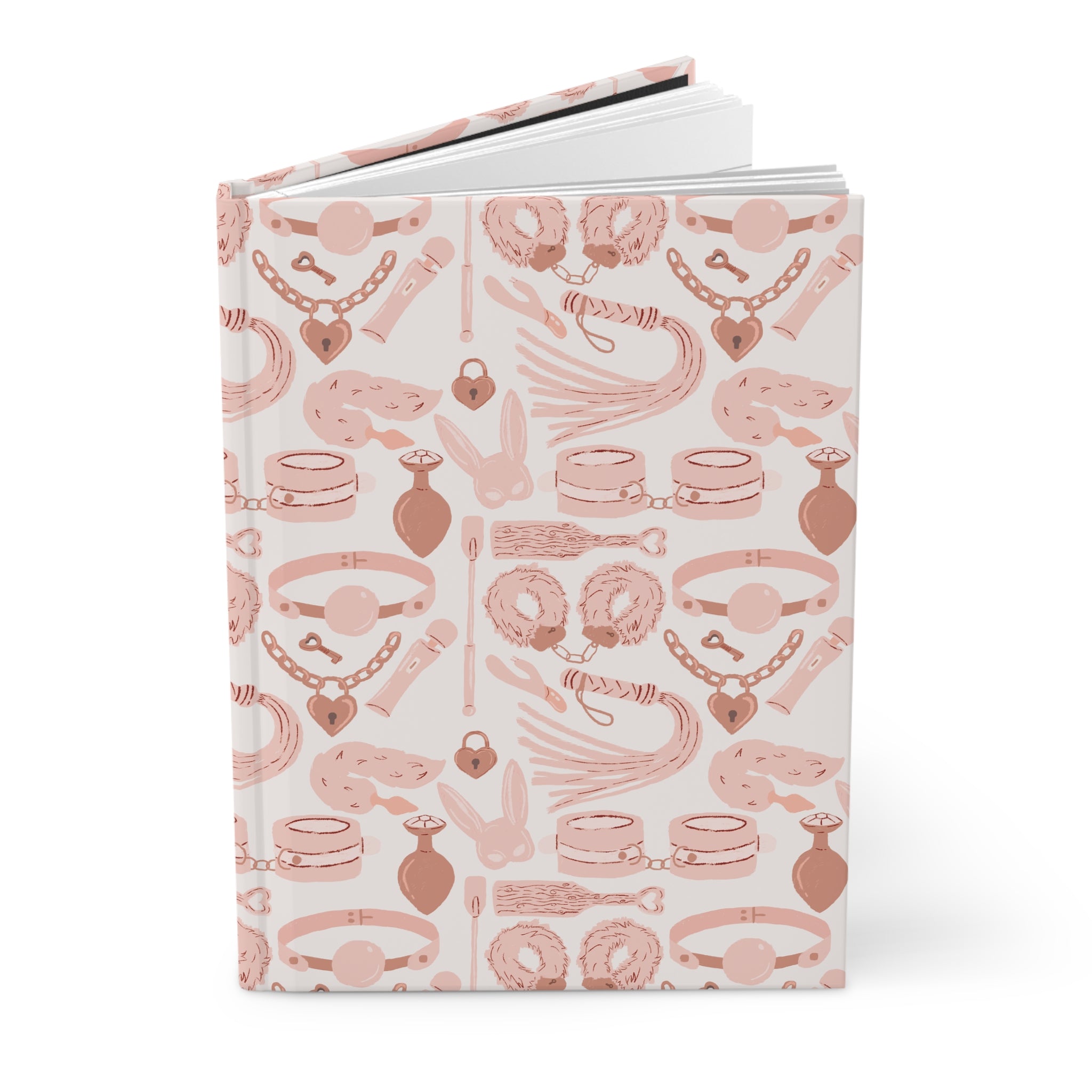 Blush Pink Kink Hardcover Journal Journal Restrained Grace Journal