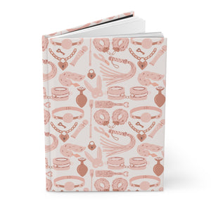 Blush Pink Kink Hardcover Journal Journal Restrained Grace Journal