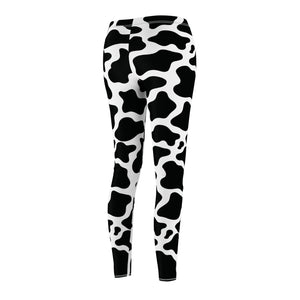 Cow Print Soft Touch Leggings Leggings Restrained Grace
