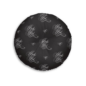 Good Girl Calligraphy Tufted BDSM Kneeling Cushion Cushion Restrained Grace