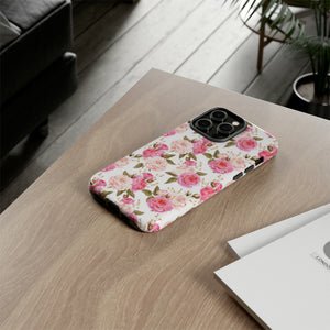 Cabbage Rose Floral Cottagecore Phone Case Phone Case Restrained Grace
