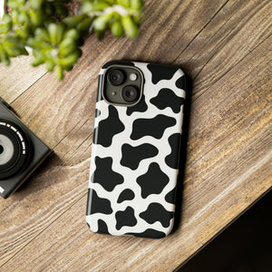 Cow Print Phone Case Phone Case Restrained Grace