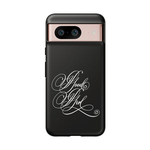 Good Girl Calligraphy Phone Case Phone Case Restrained Grace Google Pixel 8 Matte
