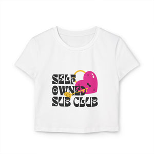 Self Owned Sub Club Baby Tee T-Shirt Restrained Grace
