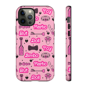 Bimbo Doll Fetish Phone Case Phone Case Restrained Grace