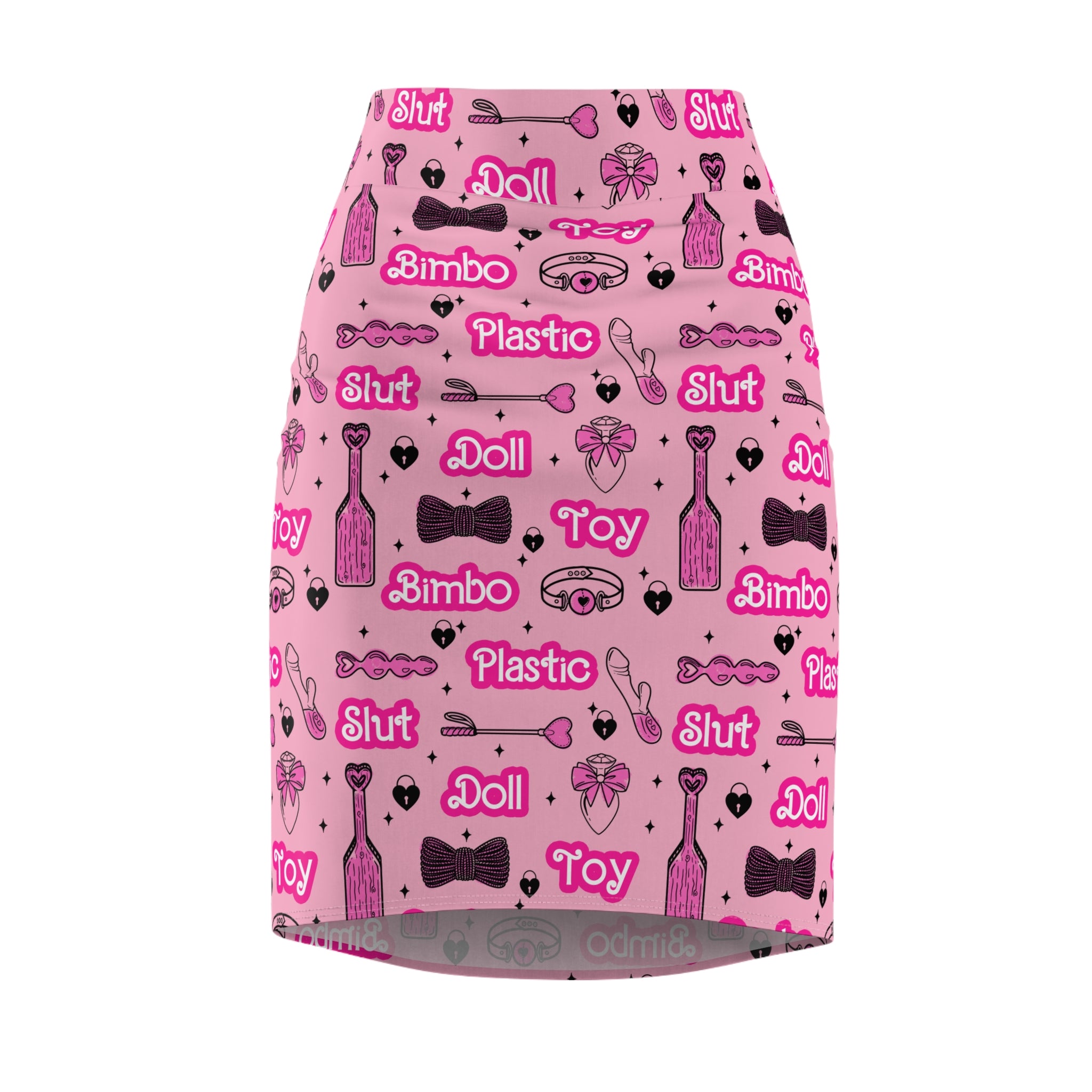 Bimbo Doll Fetish Pencil Skirt Skirt Restrained Grace