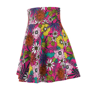Shaggin' Wagon Floral Swing Skirt Skirt Restrained Grace