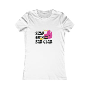 Self Owned Sub Club - Femme Fit T-Shirt T-Shirt Restrained Grace S White