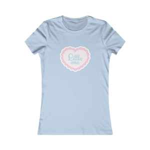 Little One - Baby Blue Femme Fit T-Shirt T-Shirt Restrained Grace S Baby Blue