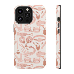 Blush Pink Kink Phone Case Phone Case Restrained Grace