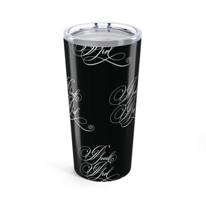 Good Girl Calligraphy Travel Tumbler - 20oz Mug Printify