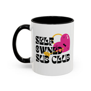 Self Owned Sub Club Mug Mug Restrained Grace 11oz Black