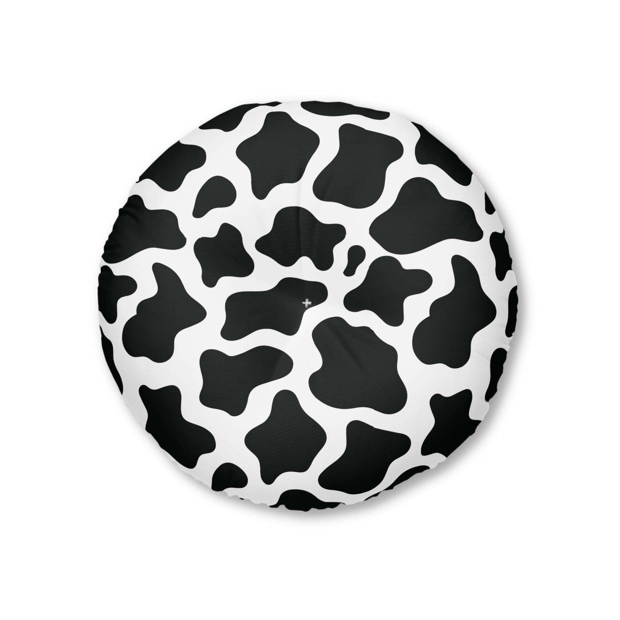 Cow Print Tufted BDSM Kneeling Cushion Cushion Restrained Grace