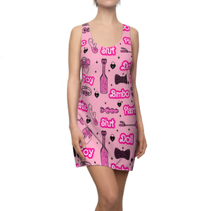 Bimbo Doll Fetish Racerback Nightie Dress Restrained Grace