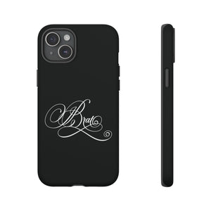 Brat Calligraphy Phone Case Phone Case Restrained Grace