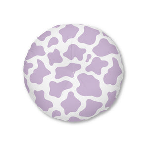 Lavender Cow Tufted BDSM Kneeling Cushion Cushion Restrained Grace
