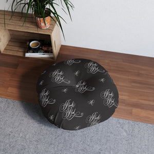 Good Girl Calligraphy Tufted BDSM Kneeling Cushion Cushion Restrained Grace 26" × 26"