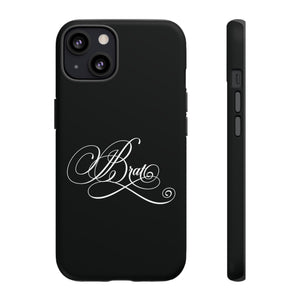 Brat Calligraphy Phone Case Phone Case Restrained Grace