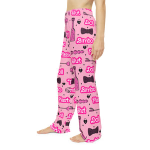 Bimbo Doll Fetish Pajama Pants - up to 6X Loungewear Restrained Grace