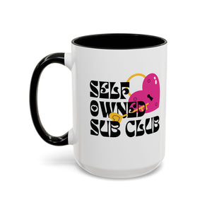 Self Owned Sub Club Mug Mug Restrained Grace 15oz Black
