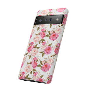 Cabbage Rose Floral Cottagecore Phone Case Phone Case Restrained Grace