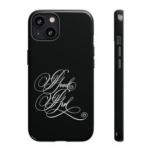 Good Girl Calligraphy Phone Case Phone Case Restrained Grace