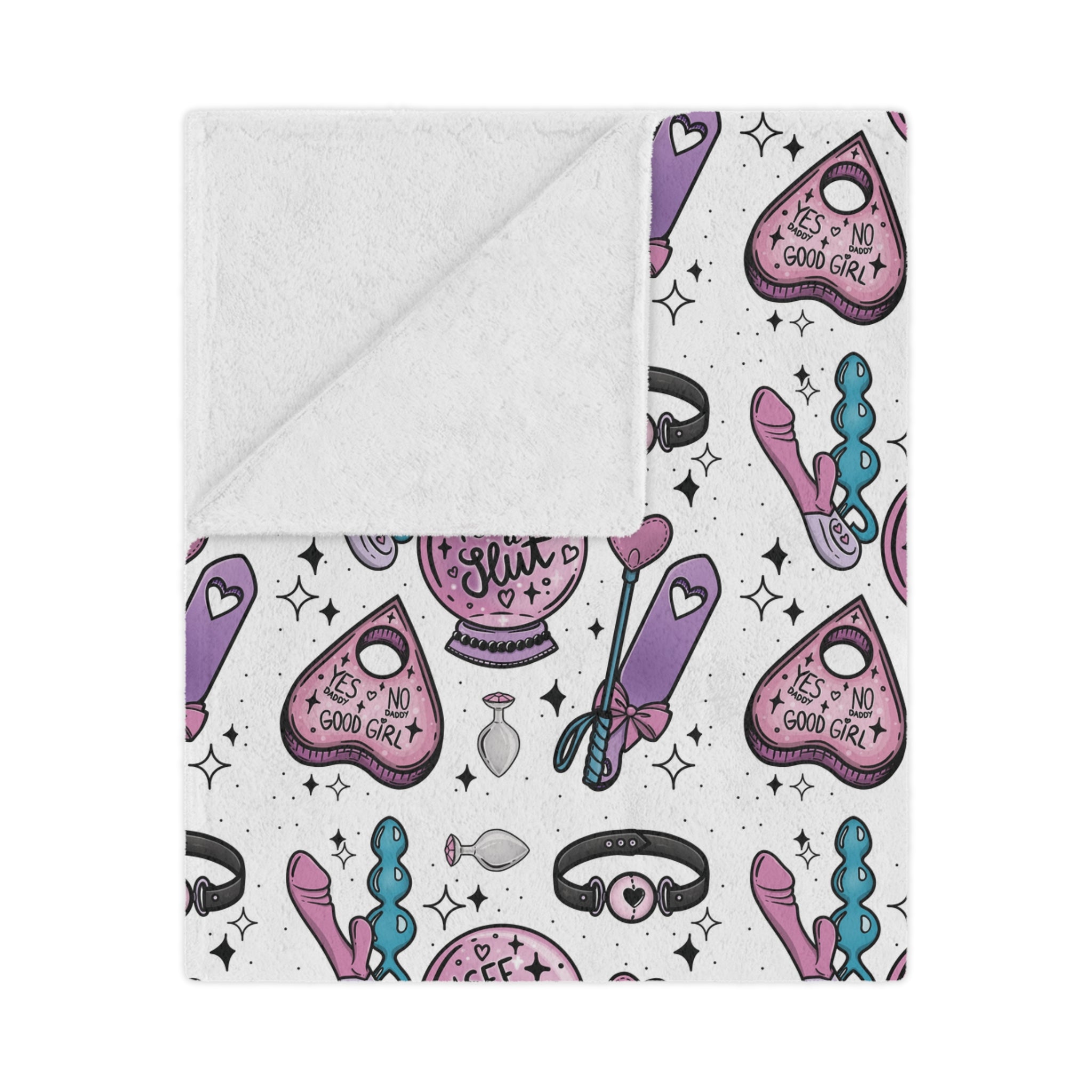 Sex Witch Microfiber Blanket Blanket Restrained Grace 50" × 60"