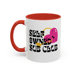 Self Owned Sub Club Mug Mug Restrained Grace 11oz Red