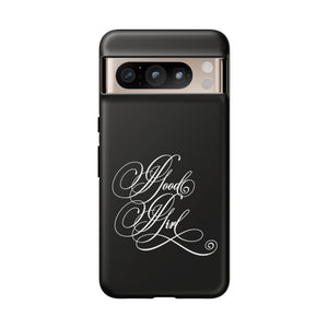 Good Girl Calligraphy Phone Case Phone Case Restrained Grace Google Pixel 8 Pro Matte