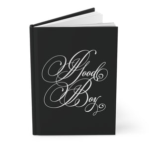 Good Boy Calligraphy Hardcover Journal Journal Restrained Grace