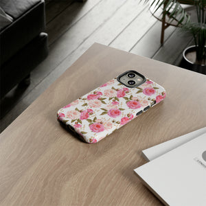 Cabbage Rose Floral Cottagecore Phone Case Phone Case Restrained Grace