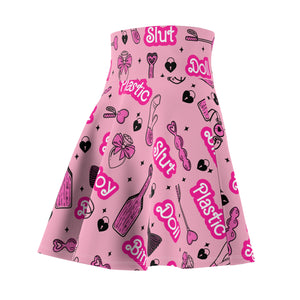 Bimbo Doll Fetish Skater Skirt Skirt Restrained Grace