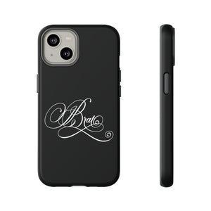 Brat Calligraphy Phone Case Phone Case Restrained Grace
