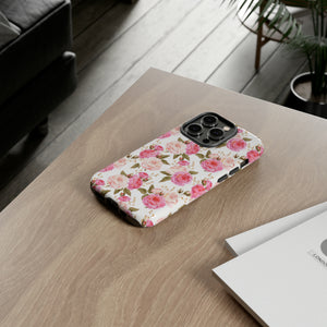 Cabbage Rose Floral Cottagecore Phone Case Phone Case Restrained Grace