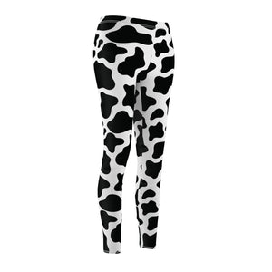 Cow Print Soft Touch Leggings Leggings Restrained Grace