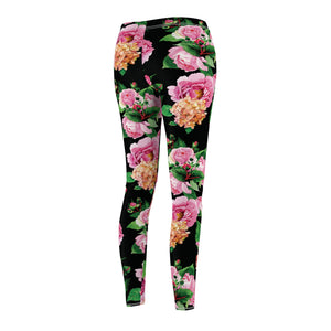 Sweet Wendie Floral Soft Touch Leggings Leggings Restrained Grace